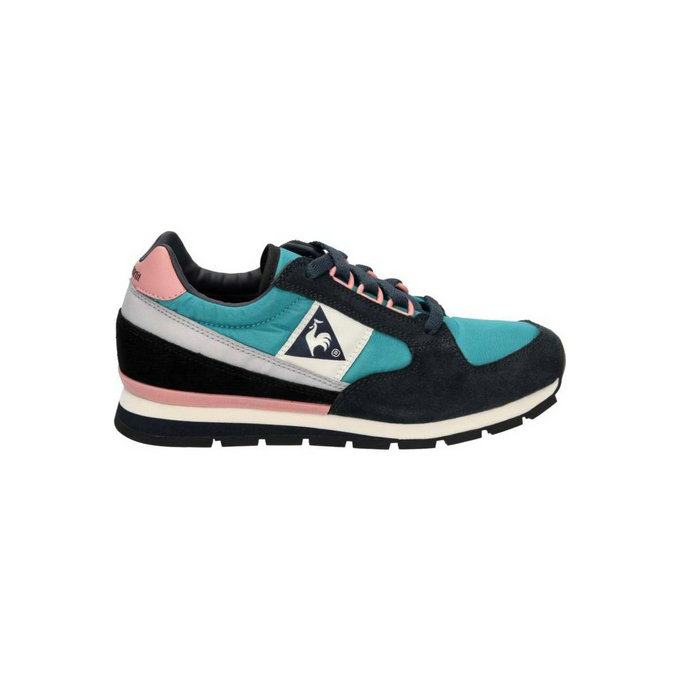 Le Coq Sportif Lady Eclat Bleu - Chaussures Baskets Basses Femme